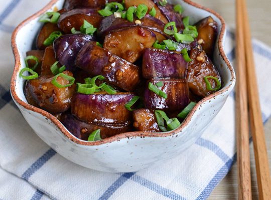 Eggplant with Garlic sauce for Chinese lovers