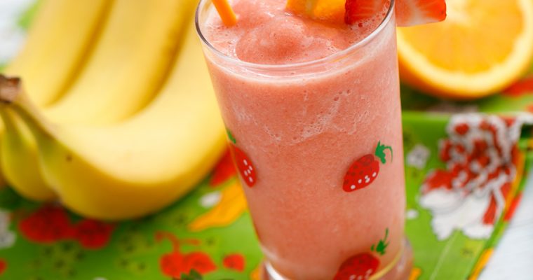 Strawberry Orange Banana Smoothie