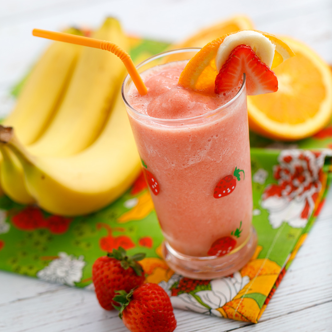 Strawberry Orange Banana Smoothie