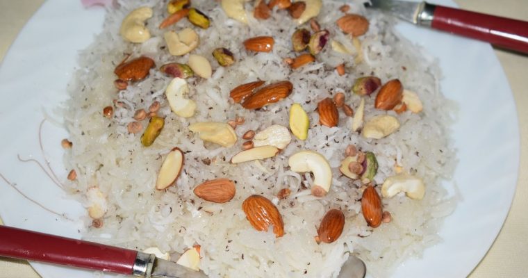 Shakrana : a sweet dish from Uttar Pradesh.